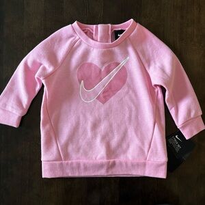 Nike Pink Heart Kids Matching Set Size 12M